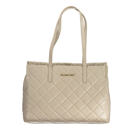 Mario Valentino Beige Polyethylene Handbag VA-29984