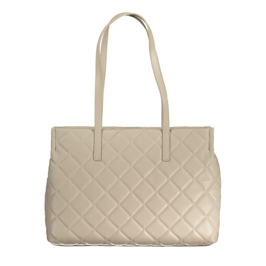 Mario Valentino Beige Polyethylene Handbag VA-29984
