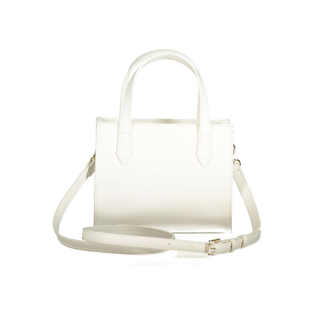 Mario Valentino White Polyethylene Women Handbag