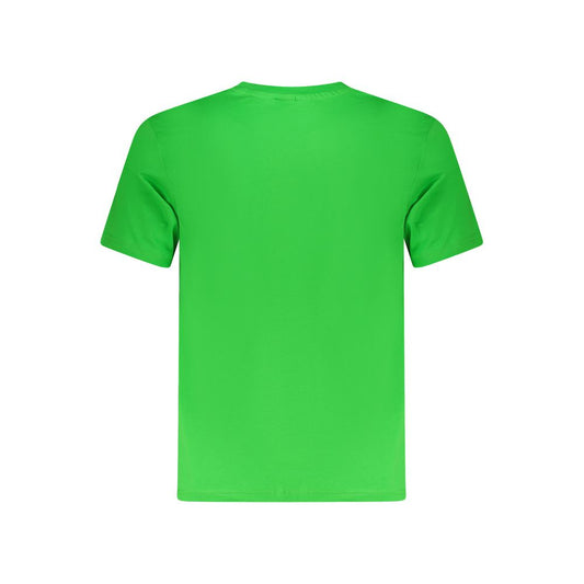 North Sails Green Cotton Men T-Shirt NO-35035-S