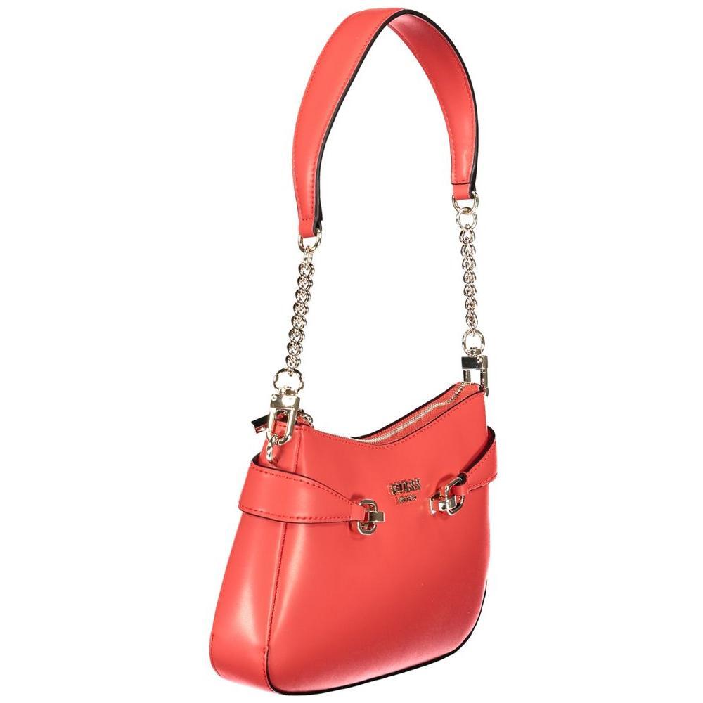 Front view with bag zipped and handles upright.