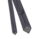 Jil Sander Gray Silk Ty