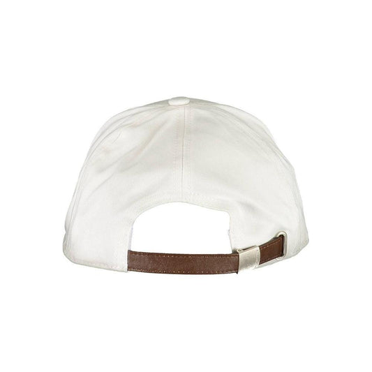 La Martina White Cotton Men Cap LA-13273