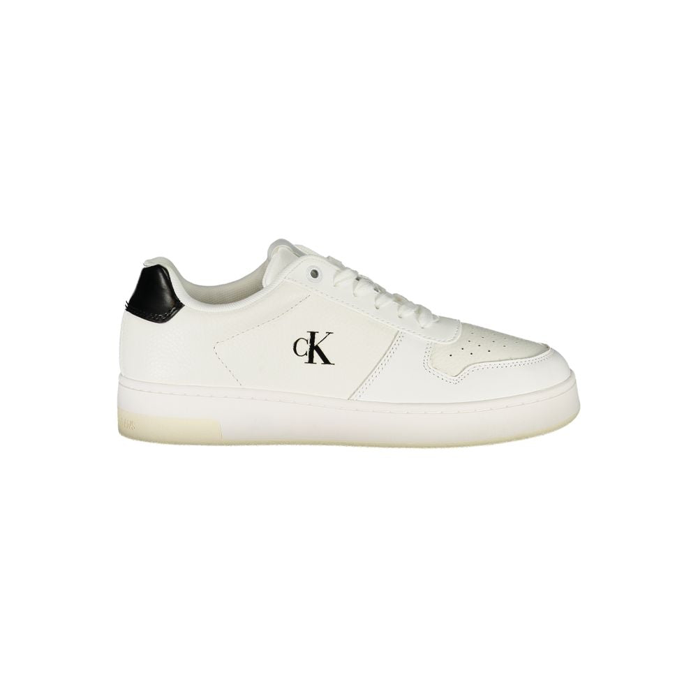 Calvin Klein White Leather Women Sneaker CA-36786-EU36/US6