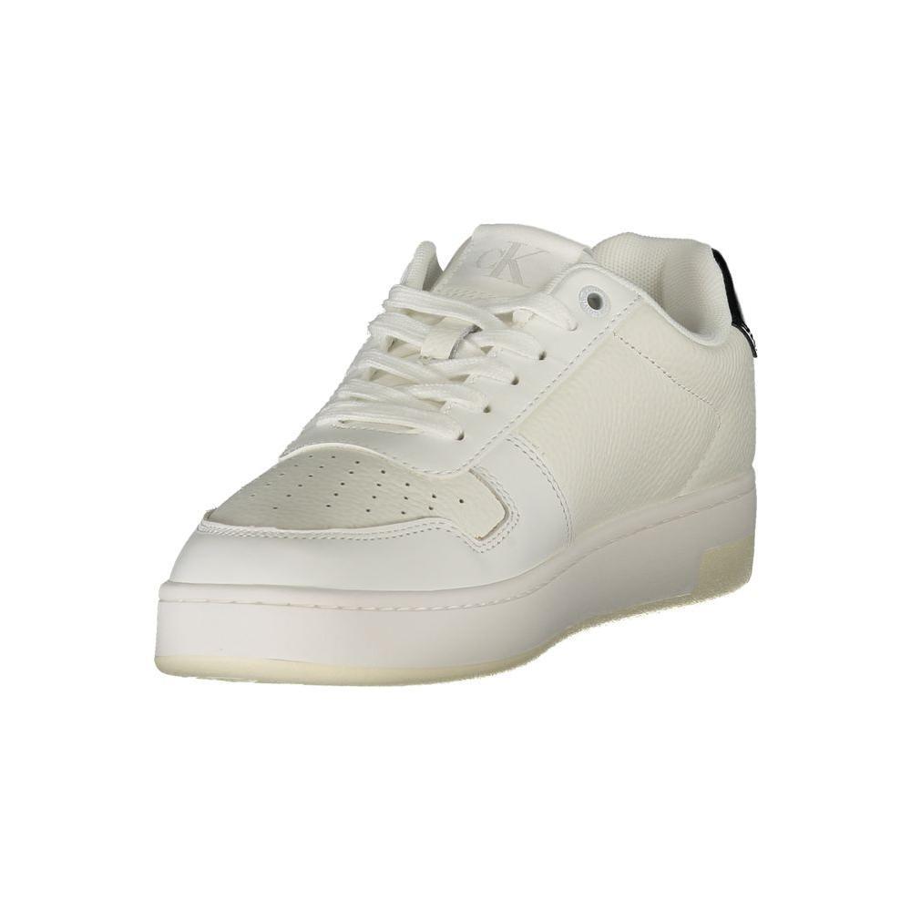 Calvin Klein White Leather Women Sneaker CA-36786-EU36/US6