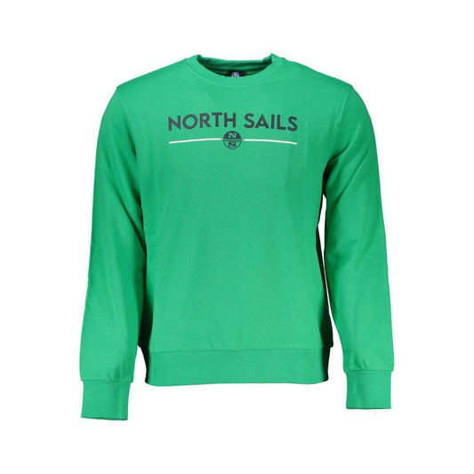 North Sails Green Cotton Sweater NO-27282-S