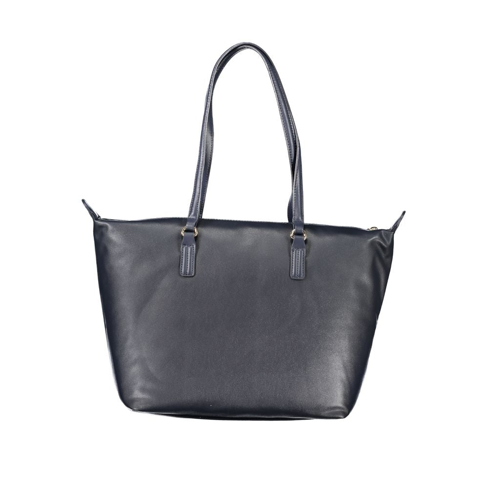 Tommy Hilfiger Blue Polyester Handbag TO-27575