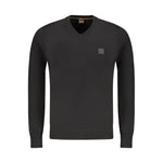 Hugo Boss Black Cotton Sweater