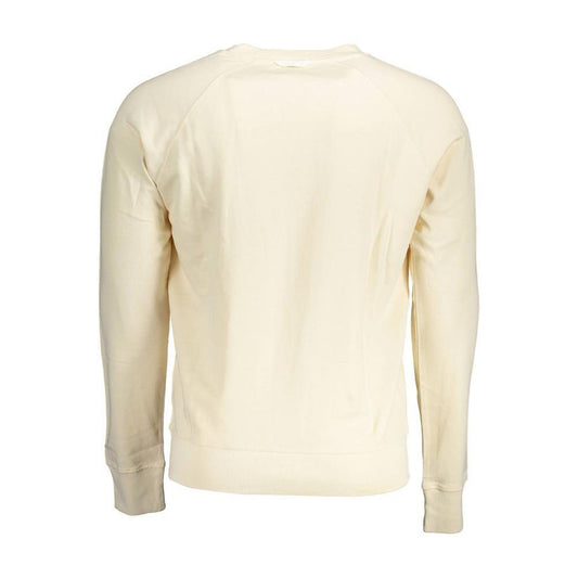 Gant Beige Cotton Men Sweater GA-37011-S