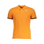 K-WAY Vibrant Orange Contrast Detail Polo KW-28785-S