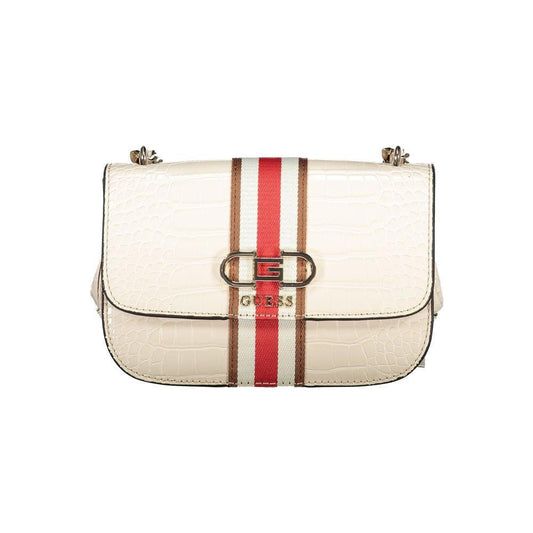 Guess Jeans Beige Polyethylene Handbag GU-30681
