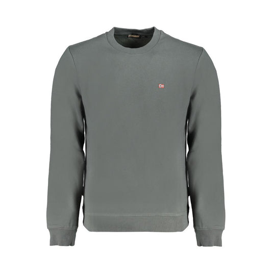 Napapijri Green Cotton Sweater NA-31578-XXL