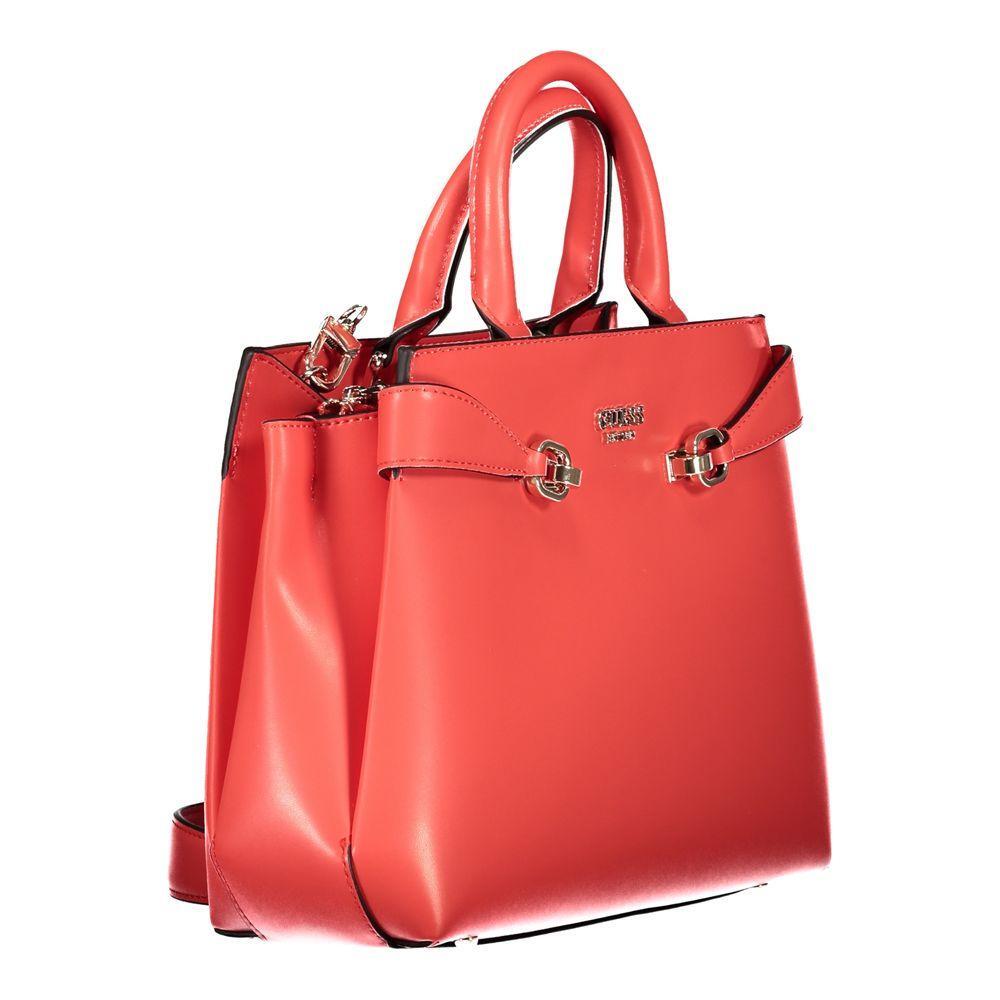Front view with bag zipped and handles upright.