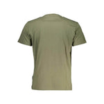 Napapijri Green Cotton Men T-Shirt NA-37623-XXL