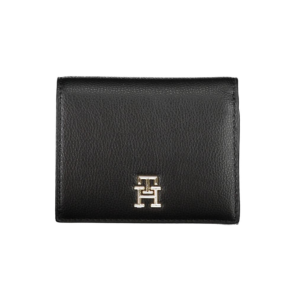 Tommy Hilfiger Black Polyethylene Wallet