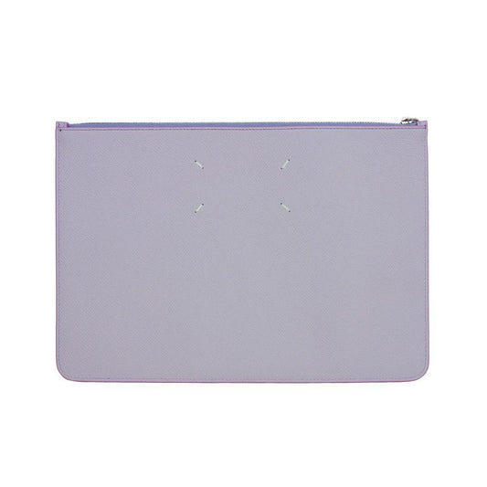 Maison Margiela Purple Calfskin Clutch Bag MAMA-15543