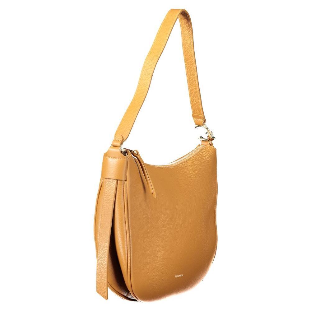 Coccinelle Brown Leather Handbag CO-36129