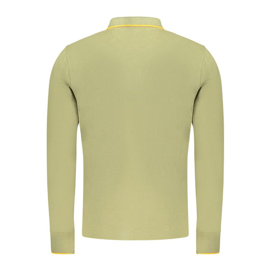 North Sails Green Cotton Men Polo Shirt NO-35812-S