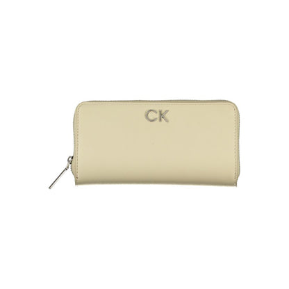 Calvin Klein Beige Polyester Wallet