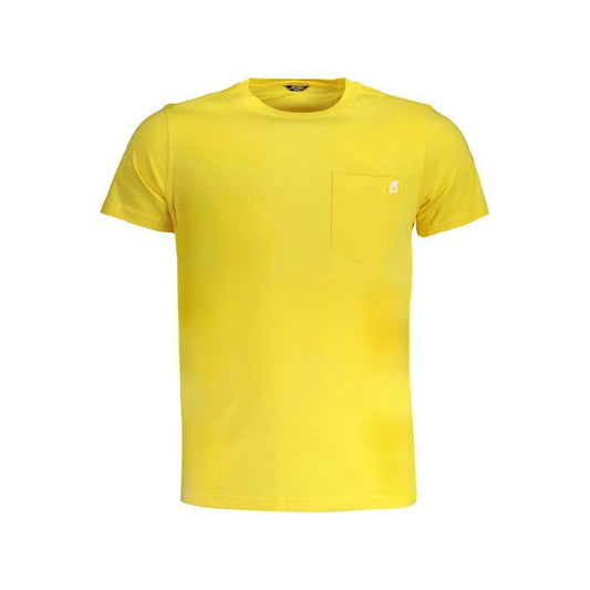 K-WAY Yellow Cotton T-Shirt KW-31321-S
