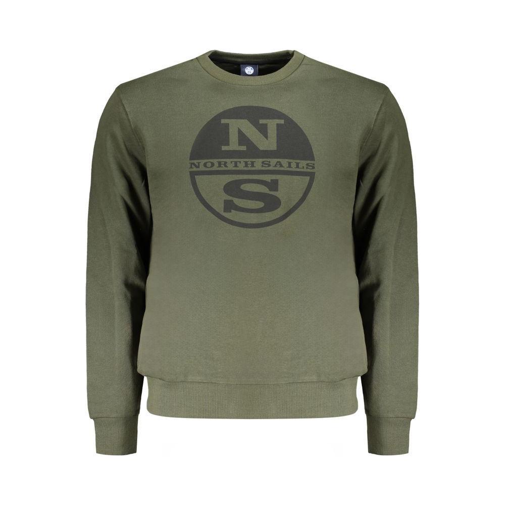 North Sails Green Cotton Sweater NO-31770-S