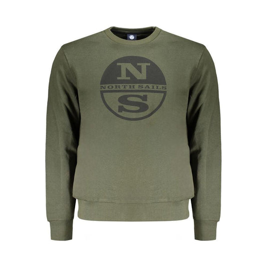 North Sails Green Cotton Sweater NO-31770-S