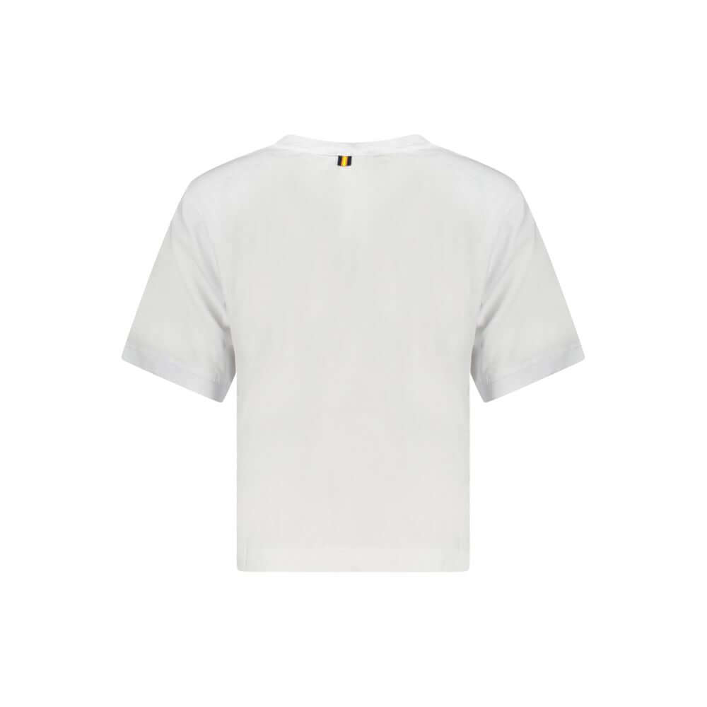 K-WAY White Cotton Women T-Shirt
