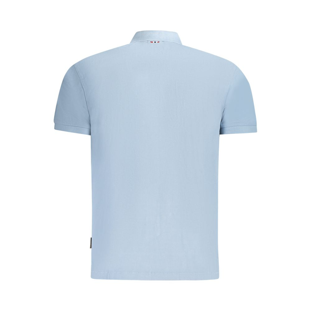 Napapijri Blue Cotton Polo Shirt