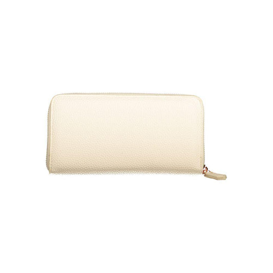 Mario Valentino Beige Polyethylene Wallet VA-36207