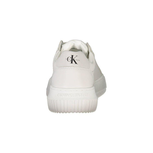 Calvin Klein White Polyester Women Sneaker CA-37936-EU36/US6