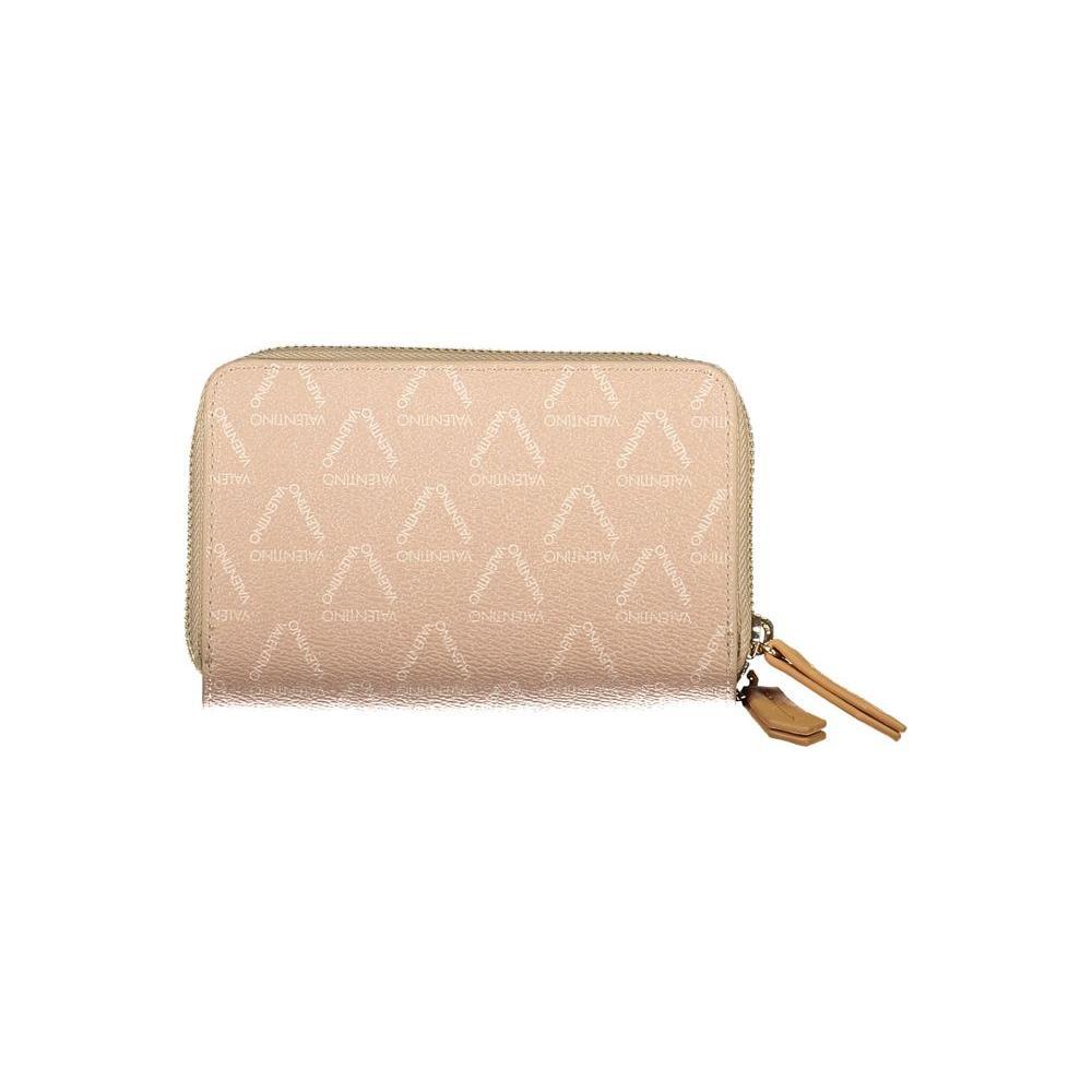 Mario Valentino Beige Polyethylene Women Wallet VA-38275