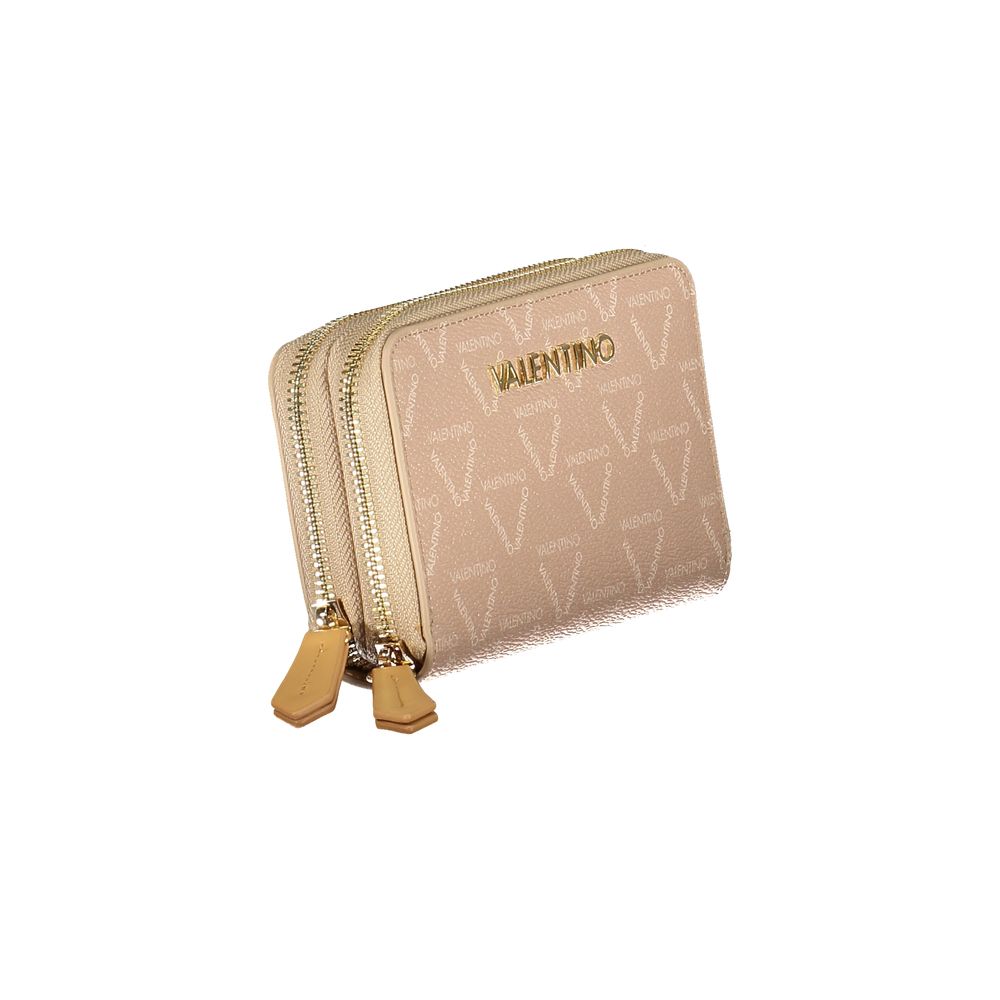 Mario Valentino Beige Polyethylene Wallet