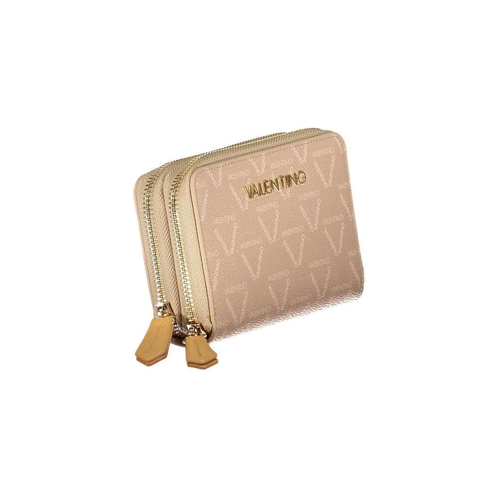 Mario Valentino Beige Polyethylene Women Wallet VA-38275