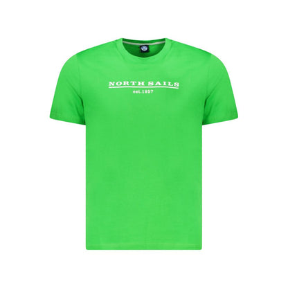 North Sails Green Cotton T-Shirt