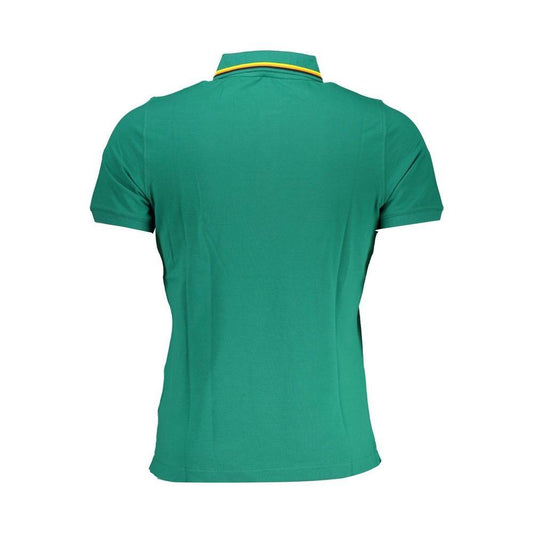 K-WAY Green Cotton Polo Shirt KW-28777-S