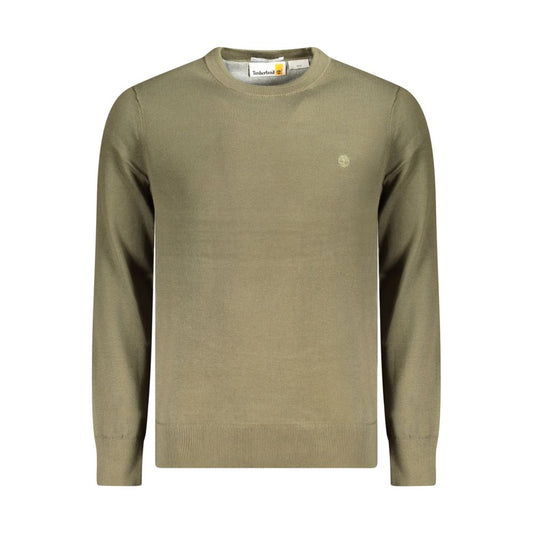 Timberland Green Cotton Men Sweater TI-35452-S