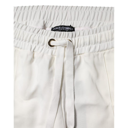 Dolce & Gabbana White Jogger Sweatpants Pants