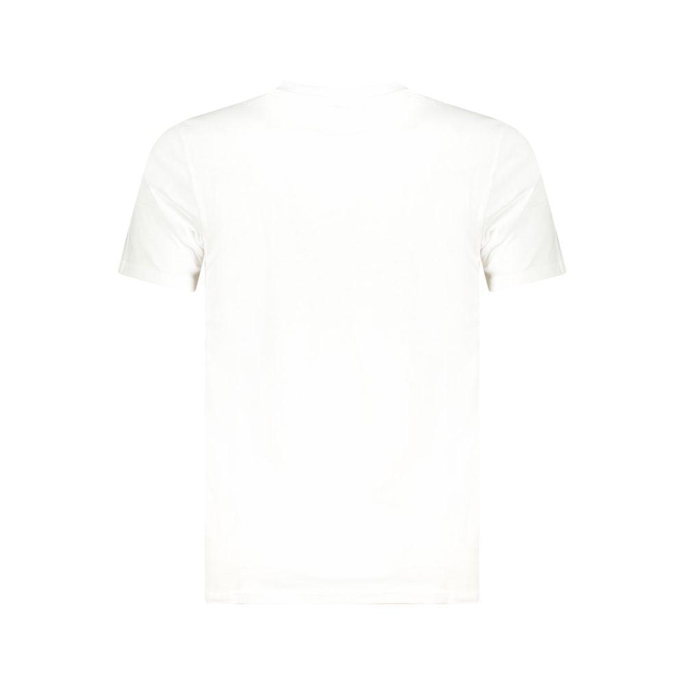 Cavalli Class White Cotton Men T-Shirt