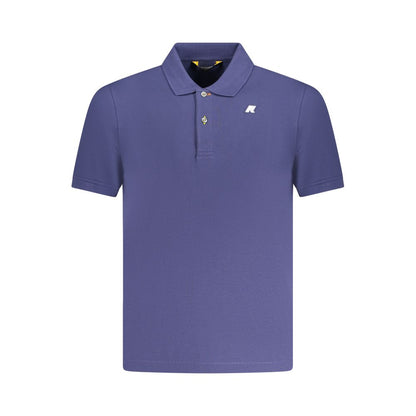 K-WAY Blue Cotton Polo Shirt