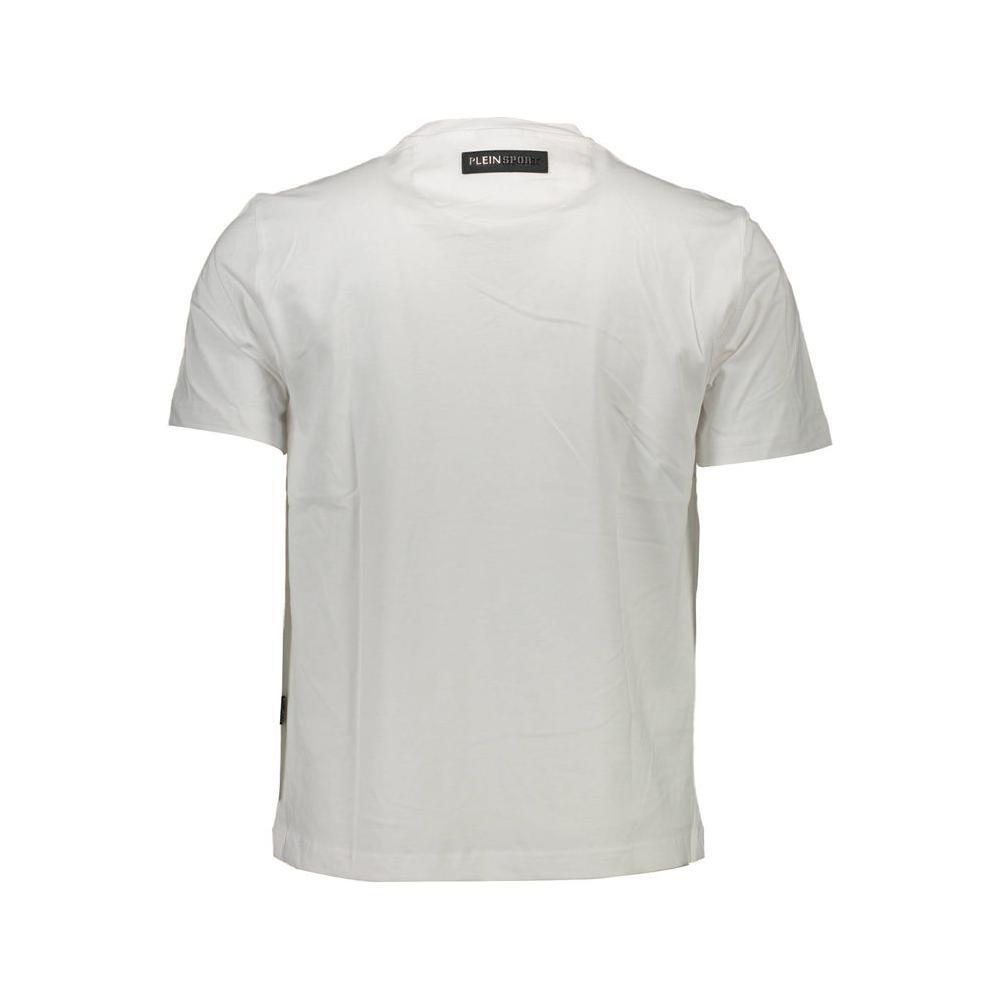 Plein Sport White Cotton T-Shirt