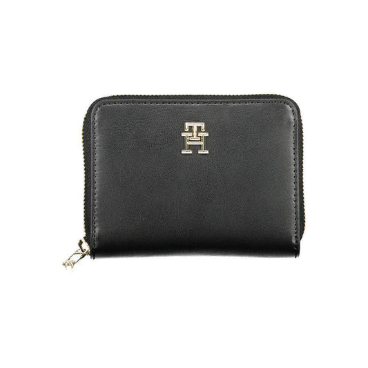 Tommy Hilfiger Black Polyethylene Wallet TO-17643