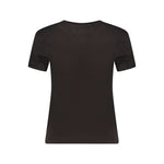 Tommy Hilfiger Black Cotton Tops & T-Shirt TO-36253-S