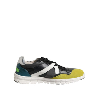 Dolce & Gabbana Multicolor Lace Up Low Top Men Sneakers Shoes