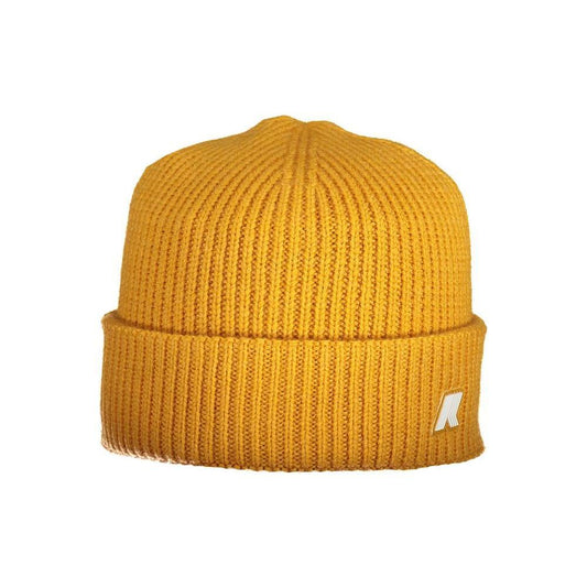 K-WAY Yellow Wool Men Cap KW-34010