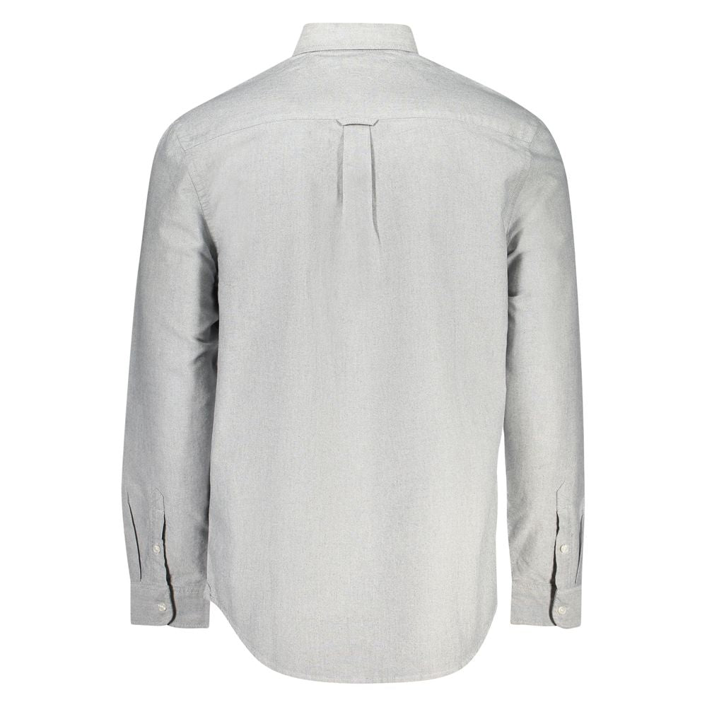 Tommy Hilfiger Gray Cotton Men Shirt TO-38468-S