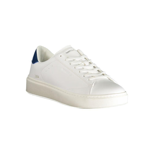 Gas White Polyester Men Sneaker GA-38595-EU43/US10