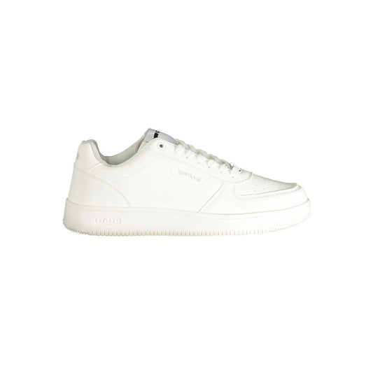 Gas White Polyester Men Sneaker GA-38598-EU42/US9