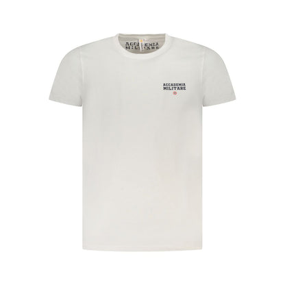Accademia Militare White Cotton T-Shirt