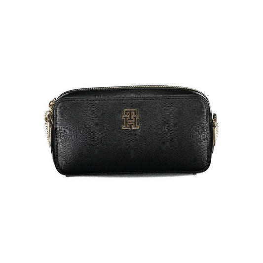 Tommy Hilfiger Black Polyethylene Handbag TO-27502
