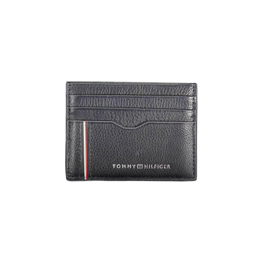 Tommy Hilfiger Blue Leather Wallet TO-36332